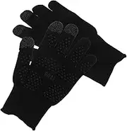TEHAUX Men Breathable Thermal Gloves with UV Protection Sweat Touch Screen Gloves for Outdoor Activities Durable Non Slip for Exercise and Workouts