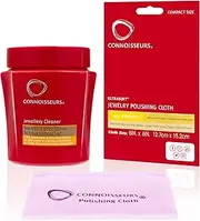 [Connoisseurs] Jewellery Cleaner Kit - Diamonds, Platinum & Gold Cleaning Tool - Pressure Jewelry, Watches, Earrings - With Free Dry Cleaning Cloth
