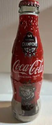 COKE COLA BOTTLES GEORGIA BULLDOGS NATIONAL CHAMPS 2021 UGA Crowned Limited