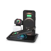 SUPREMTEK Multi-Function QI Enabled Wireless 3-in-1 Fast Charging Station