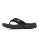 Skechers Go Walk 6 Sandal 夾腳拖 拖鞋 男 黑白 厚底 人字拖 涼拖鞋 229129BKW