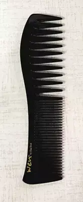 Wen by Chaz Dean Black Wide Tooth & Fine Tooth Shower Comb Hair Detangler NEW!!!