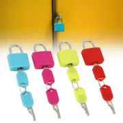 4x Mini Small Padlock Home Door Travel Suitcase Luggage Bag Lock Padlocks Set