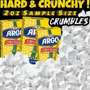 Argo Corn Starch Crumbles (2oz) Sample Size #CornStarchCrumbles #ArgoCornStarch