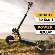 Max 80KM/H Electric Scooter Adult Dual Motor Portable Foldable E-Bike 70km Range