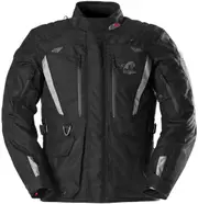 Furygan Apalaches Evo Motorcycle Textile Jacket, black-grey, Size 2XL for Men Black Grey
