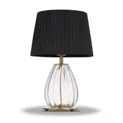 Telbix Veana Sculptured Glass Table Lamp