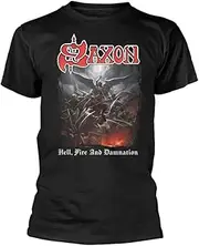 [Plastichead] Saxon Hell Fire and Damnation T Shirt