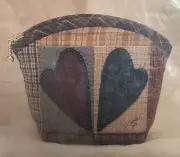 Sweet Hearts Pouch Quilt Pattern by Kimie's Quilts #104 + Fabric Scraps
