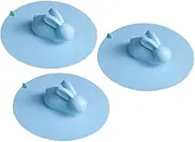 Bathroom Sink Plug Replacement 3 Pack Silicone Sink Cover Bounce Core Drain Strainer