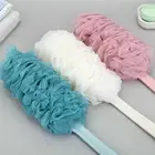Bath Brush Loofah Shower Room Sponge Long Handle Back Scrubber Body Exfoliating