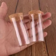 24pcs KITCHEN HOME Test Tube with Cork Stopper Spice Bottles Container Jars Craf