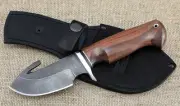 Knife Skinner-4 Damascus steel rosewood handle