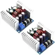 2pcs Constant Current CC CV Buck Converter Module DC 6-40V to 1.2-36V 20A 300W Adjustable Step Down Voltage Regulator Power Supply Module
