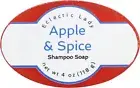 Apple and Spice Shampoo Soap Bar By Eclectic Lady, 4 oz Bar