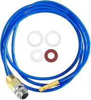 High Pressure Water Pipe Cleaning Device, Compressed Air Hose with Quick Coupling, Pipe Cleaning Hose, Drain Cleaner with Water Pressure, Powerful High Pressure Pipe Cleaner for M22 M24 1/2 Inch Pipes