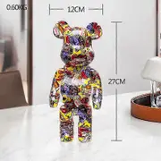 bearbrick statue Bear Statues and Sculptures Figure Ornaments Nordic Room home Decor Figurines for Interior easter decoration High End Product K