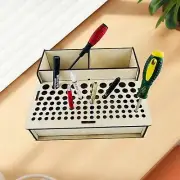Leather Craft Tool Holder Accessories Shelf Wooden Leather Tools Storage Box