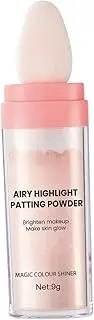 Generic Highlighter Powder Glow Contour Trimming Setting Powder Brightener,Loose Powder,Fairy Powder,Patting Powder, for Makeup, Pink