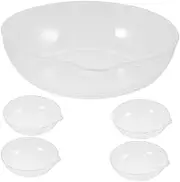 Small Scale Tray for Digital Scale 5 Pack Plastic Weighing Bowl Precise Measurement Food Weighing Pan Set