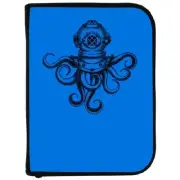 Innovative Scuba Concepts Dive Log Book w/ Insert Accessories Blue Octopus