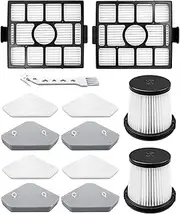 BU3120 BU3521 BU3523 Filter Replacement Compatible with Shark Clean & Empty Cordless Stick Vacuum, Fit for Shark Clean Lightweight Cordless Stick Cleaner Auto Empty System