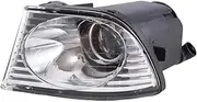Left Car Lights Compatible For LEXUS IS200 IS300 98-05 Car Bumper Reflector Lamp Front Grille Driving Fog Light NO Bulb(Right)