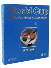 PANINI WORLD CUP ALBUM COLLECTION BOOK MEXICO 1970 TO RUSSIA 2018 BRAND NEW