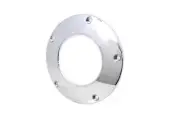 HARLEY Chrome 5-Hole C-Thru Derby Cover fits 1999-2018 FXST, 1999-2018 FLST, 1