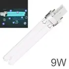 G23/2G7 UVC Lamp 254nm 9W UVC H Shape Tube for Water Air, Pond aquarium