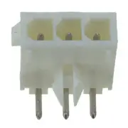 770967-1 Connector Header Through Hole, Right Angle 3 position 0.163" (4.14mm)