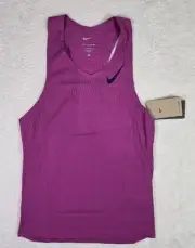 New Nike Aeroswift Dri-Fit ADV Running Singlet Hot Fuchsia FN4231-518 Men’s XL