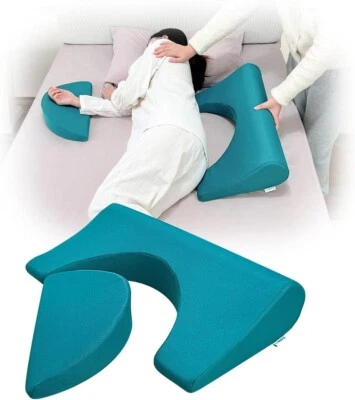 Bedsore Turning Wedge Pillow for Sleeping Anti Bed Sore Turnover Pillows Green