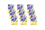 9x Domestos Power 5 Toilet Block Scented Bath Bowl Freshener Cleaner 55g Lime