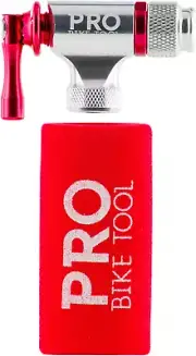 Pro Bike Tool CO2 Inflator - Quick & Easy - Presta and Schrader Valve Compatible