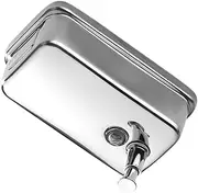 LABRIMP Bath Soap Dispenser Wall Mount Soap Dispenser Bottle 500ml Stainless Soap and Lotion Dispenser for Home