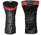 NEW 2022 TaylorMade Golf STEALTH DRIVER HEADCOVER Red Black Club Head Cover