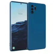 MCC For Samsung Galaxy Note10+ Plus Soft Liquid Silicone Shockproof Case Cover Note 10+ N975 N976 [Dark Blue]