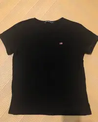 在飛比找Yahoo!奇摩拍賣優惠-HANG TEN黑色短袖T恤 M
