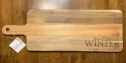 Personalized Acacia Wood Charcuterie/Serving/Cutting Board W/Handle, Two Sizes