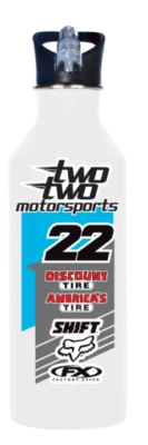 Chad Reed Two Two Motorsports Smooth 27oz Stainless Steel Water Bottle 1798-202