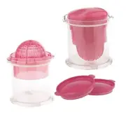 Citrus Juicer and Berry Press 6 piece Set NEW