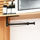 Paper Towel Holder Hanger Rack Kitchen Shelf Organizer Under Cabinet Roll Cup