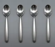 Oneida Stainless Lamais (Frosted) Teaspoons - Set of Four NOS USA Made