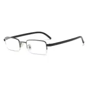 1 PK Mens Half Frame Reading Glasses Black Readers 1.00 1.50 2.00 2.50 3.00 4.00
