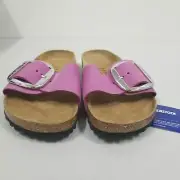 Birkenstock New w/ Box Madrid Big Buckle Purple Orchid Nubuck Reg - Select Size