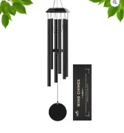 Large 38'' Wind Chimes Outdoor for Home Décor, Sympathy Gift & Garden Patio Yard
