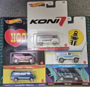 Hot Wheels Pop Speed Shop HKS GMC Dodge Van Land Rover Volkswagen T1 Panel Oem
