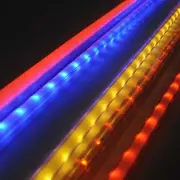 DELight 39" PVC Holder 20pcs Channel Mounting Acc for LED Neon Flex Strip Light