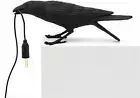 Raven Table Lamp,Crow Table Lamp,Lifelike Resin Raven Ligh,Art Deco Decor Wall L
